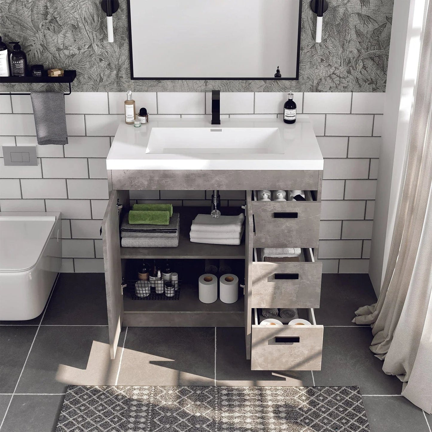 Eviva Lugano 36 inch Bathroom Vanity