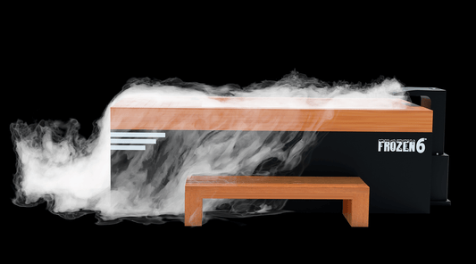 Medical Breakthrough Frozen 6 Cold Plunge - Bar Counter & Heavy Duty Step / Essential Oil Infuser & Steam Generator