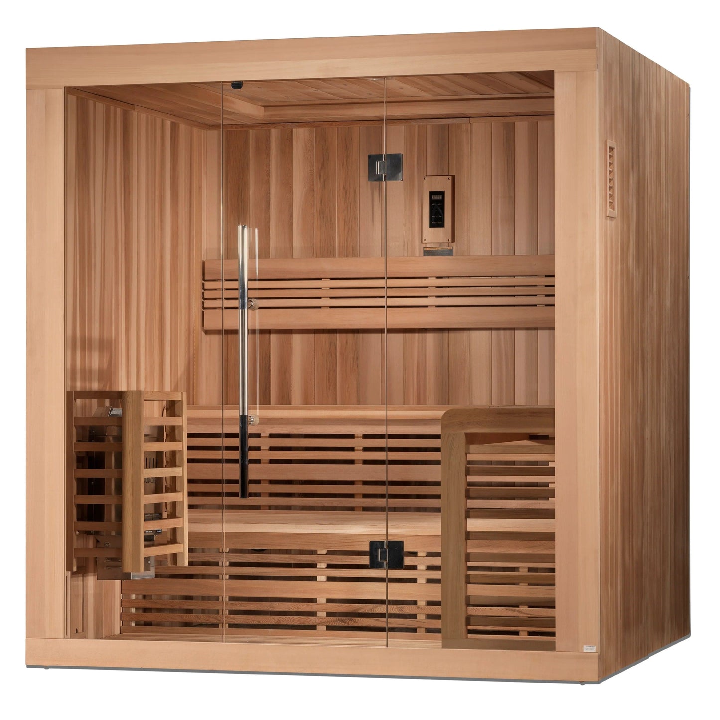 Golden Designs Osla Edition 6 Person Traditional Sauna - Canadian Red Cedar GDI-7689-01