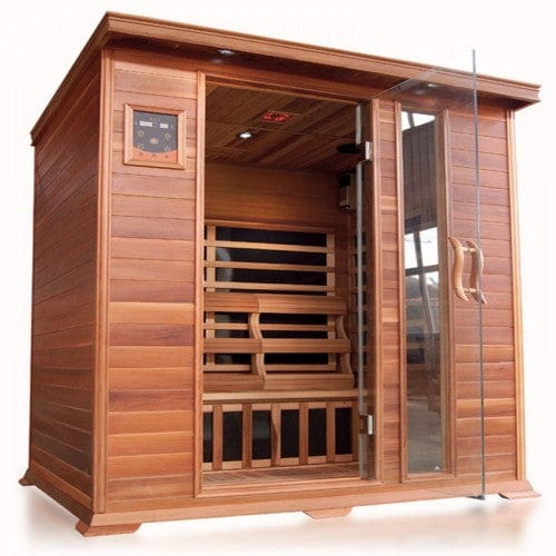 SunRay 3 Person Cedar Sauna w/Carbon Heaters HL300K Savannah