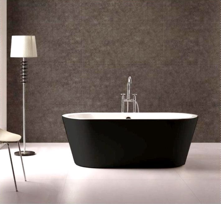 Kube Ovale 59'' Free Standing Bathtub