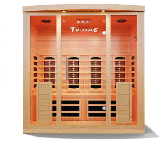 Medical Breakthrough Medical 6 Sauna - Red Light Therapy included