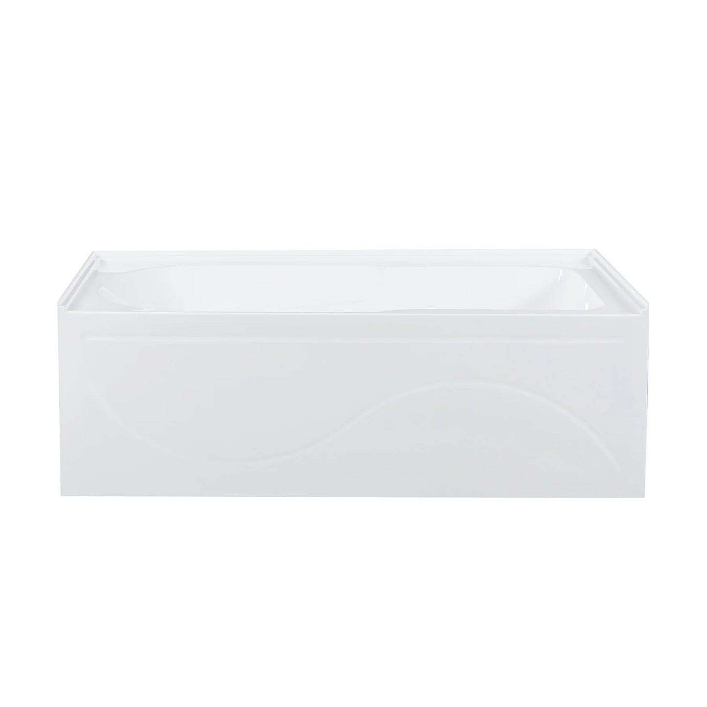 Swiss Madison Ivy 60" X 30" Alcove Bathtub with Apron