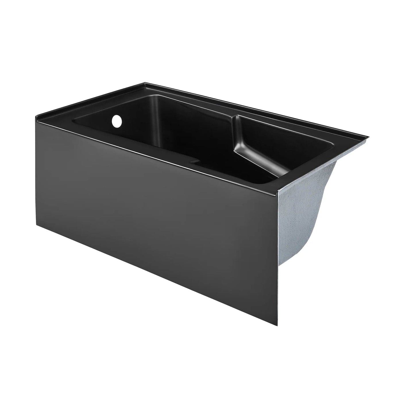 Swiss Madison Voltaire 54" X 30" Alcove Bathtub with Apron & Armrest