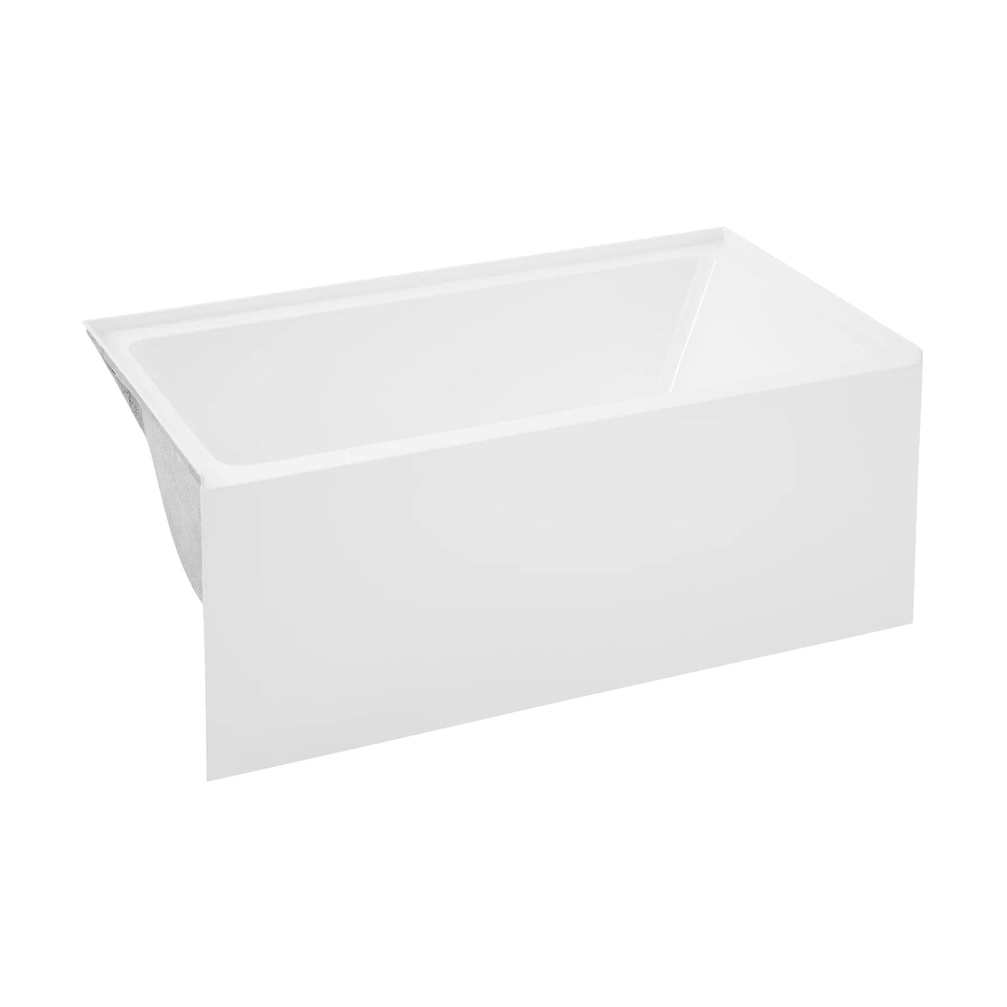 Swiss Madison Voltaire 54" X 30" Alcove Bathtub with Apron