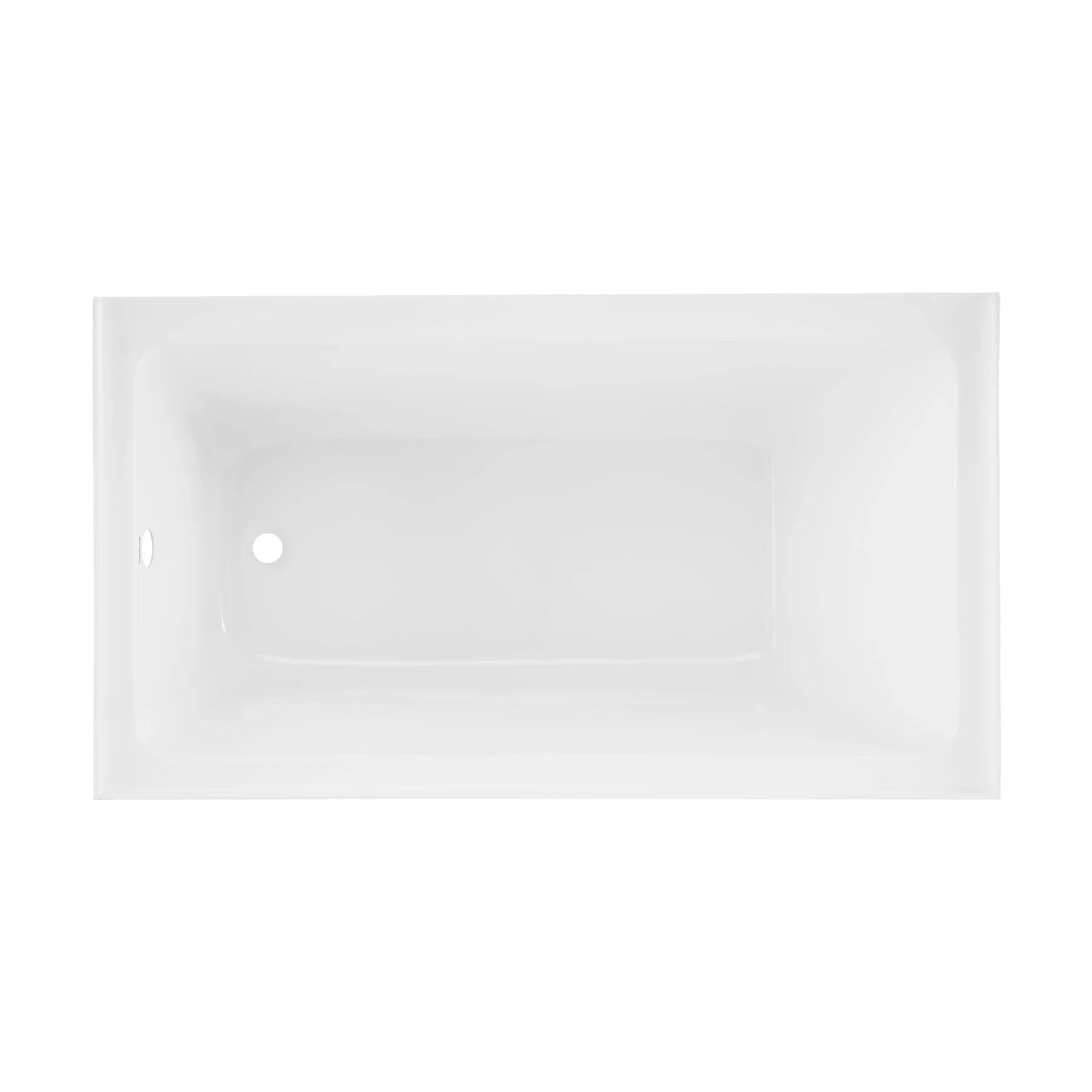 Swiss Madison Voltaire 54" X 30" Alcove Bathtub with Apron