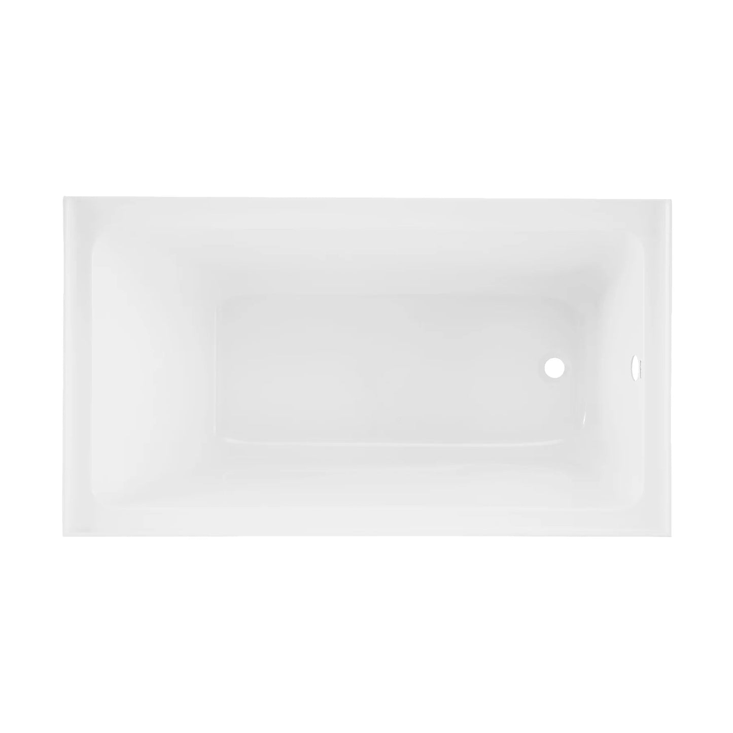 Swiss Madison Voltaire 54" X 30" Alcove Bathtub with Apron