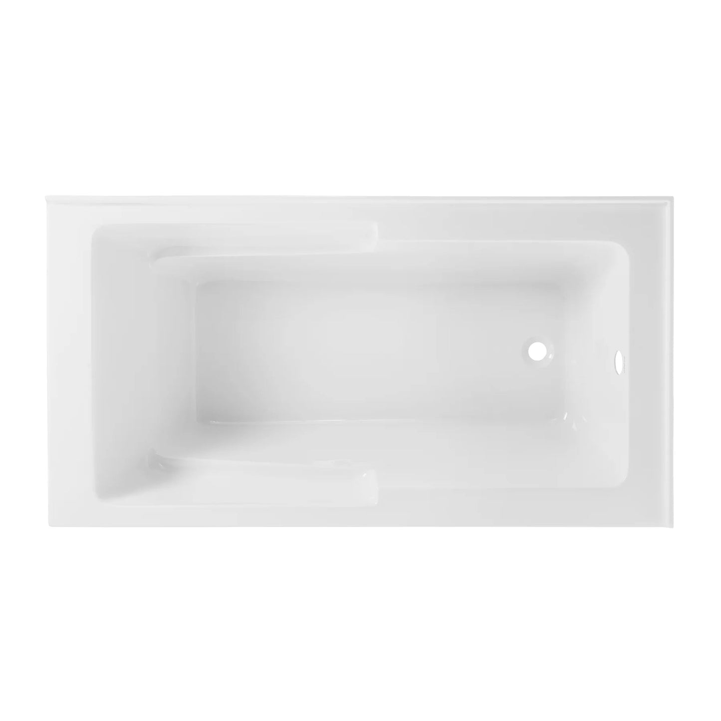 Swiss Madison Claire 60" x 32" Alcove Tub with Corner Apron