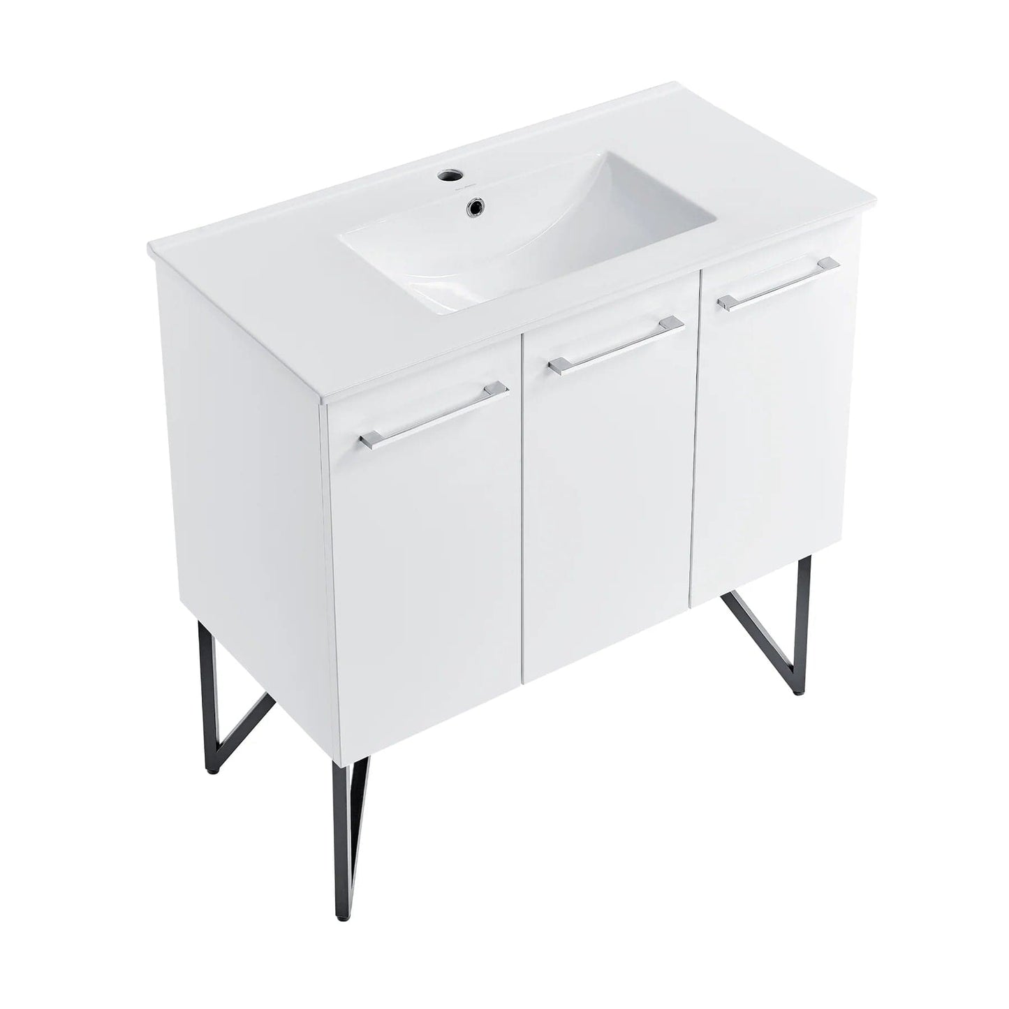 Swiss Madison Annecy 36 Single, Two Doors, One Drawer, Bathroom Vanity