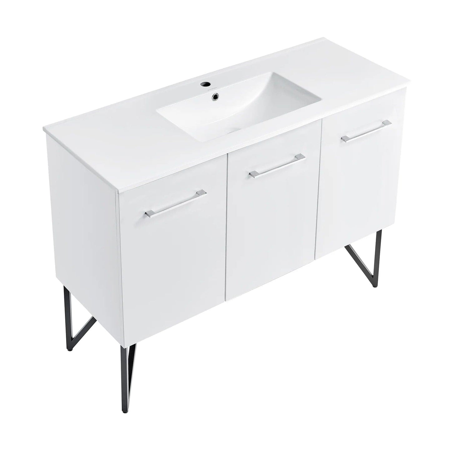 Swiss Madison Annecy 48 Single, Two Doors, One Drawer, Bathroom Vanity