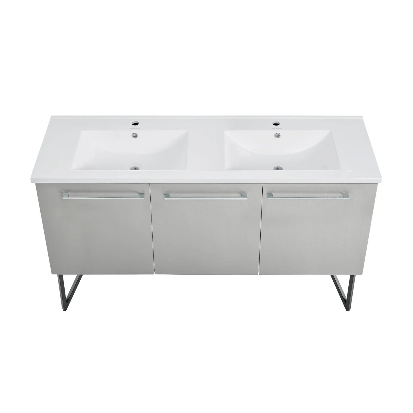 Swiss Madison Annecy 60 Double, Two Doors, One Drawer, Bathroom Vanity