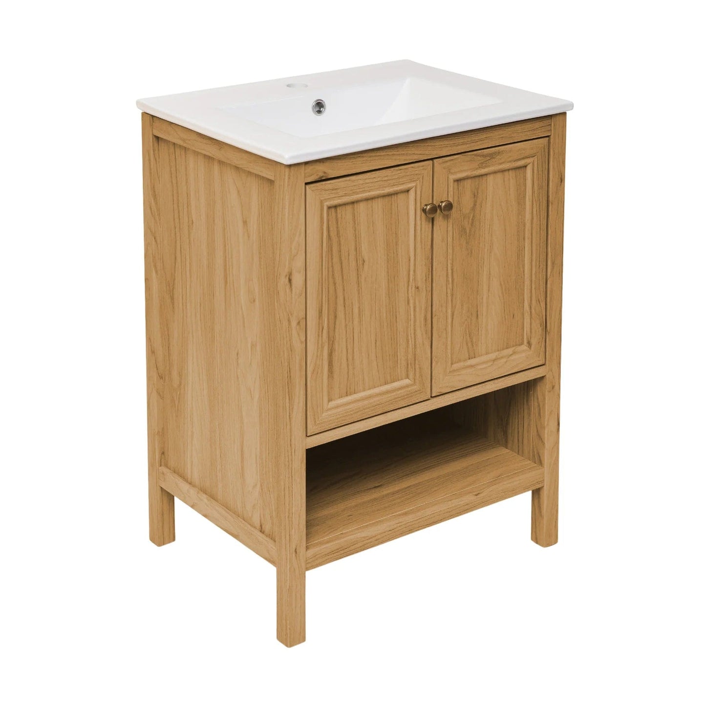 Swiss Madison Château 24" Bathroom Vanity in Natural Oak SM-BV240