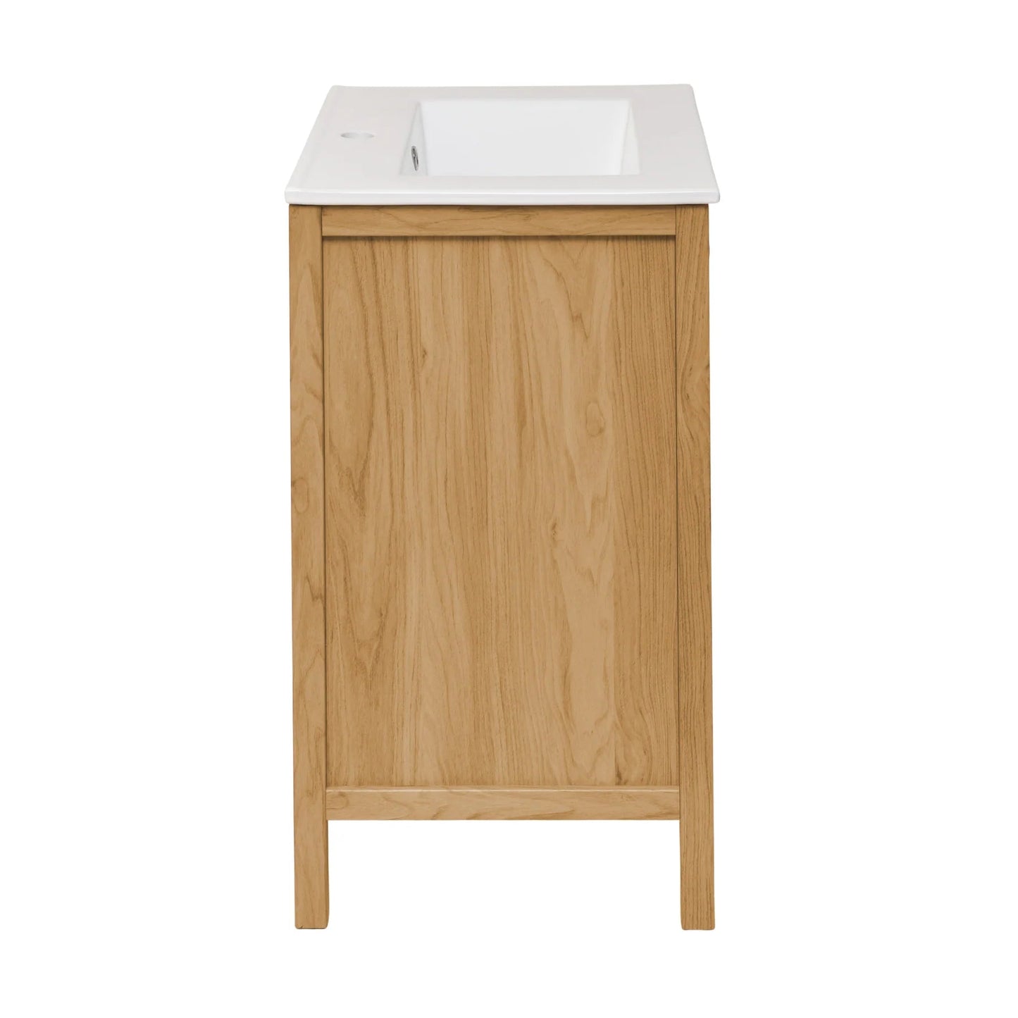 Swiss Madison Château 24" Bathroom Vanity in Natural Oak SM-BV240