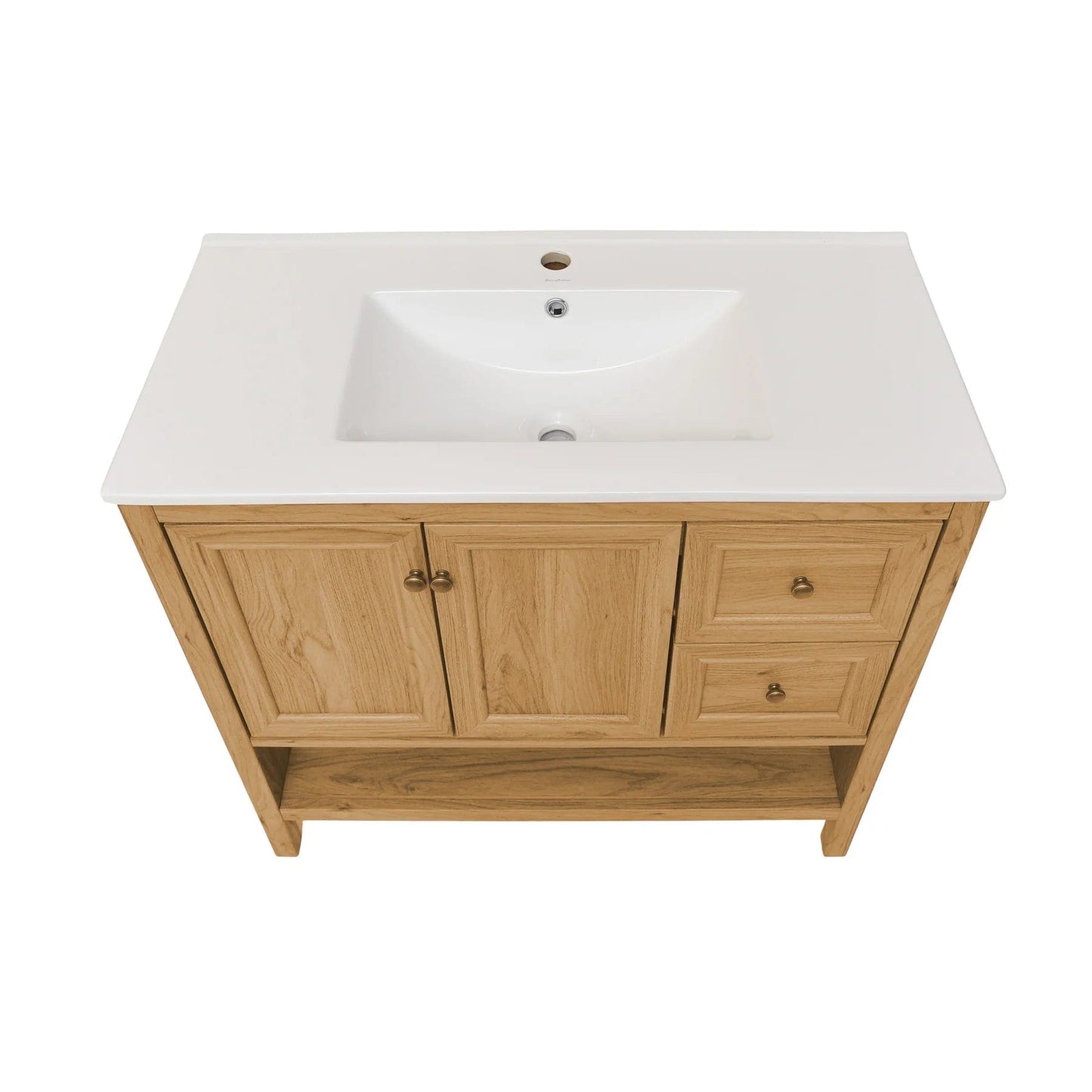 Swiss Madison Château 36" Bathroom Vanity in Natural Oak SM-BV241