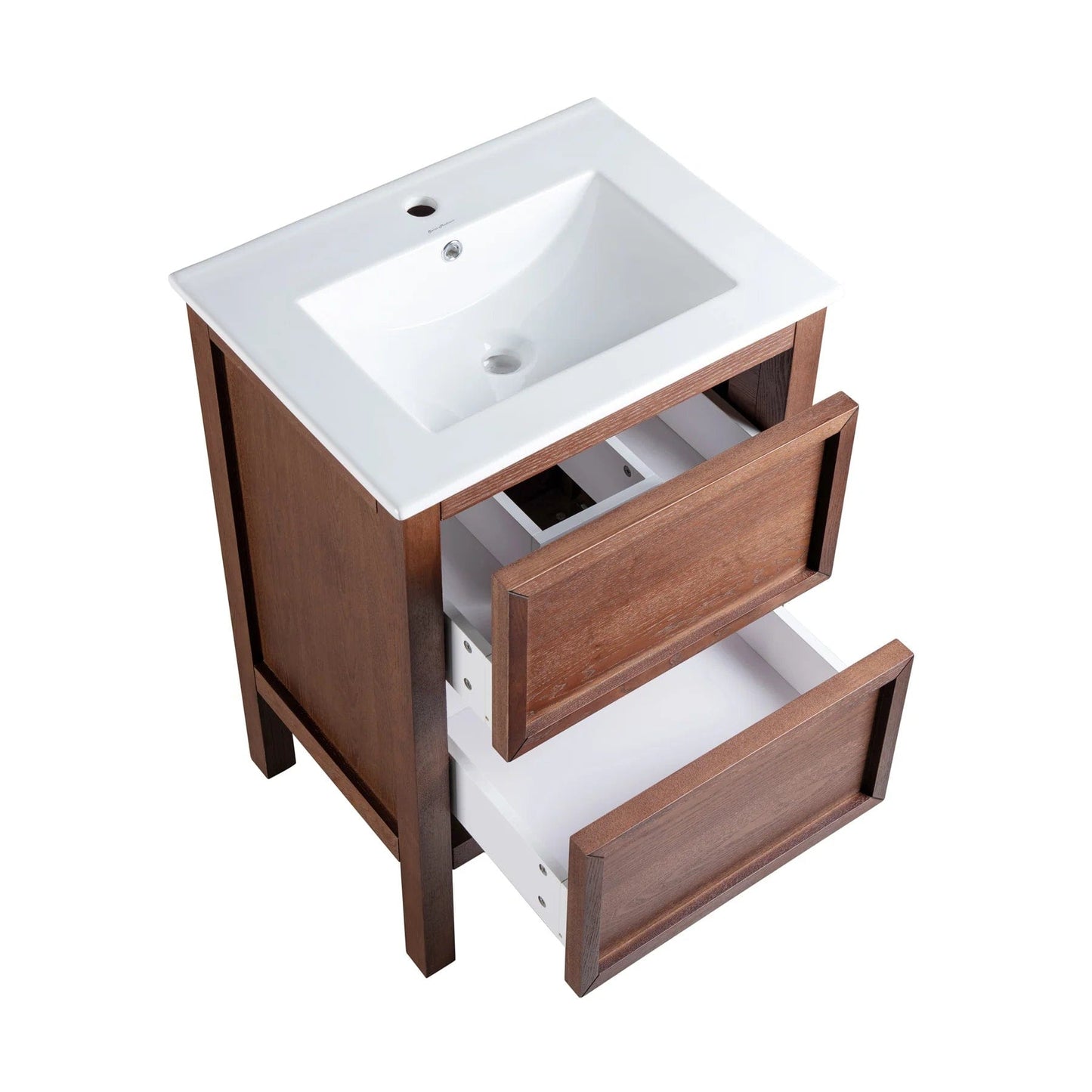 Swiss Madison Nadar 24" Bathroom Vanity in Walnut SM-BV371WN