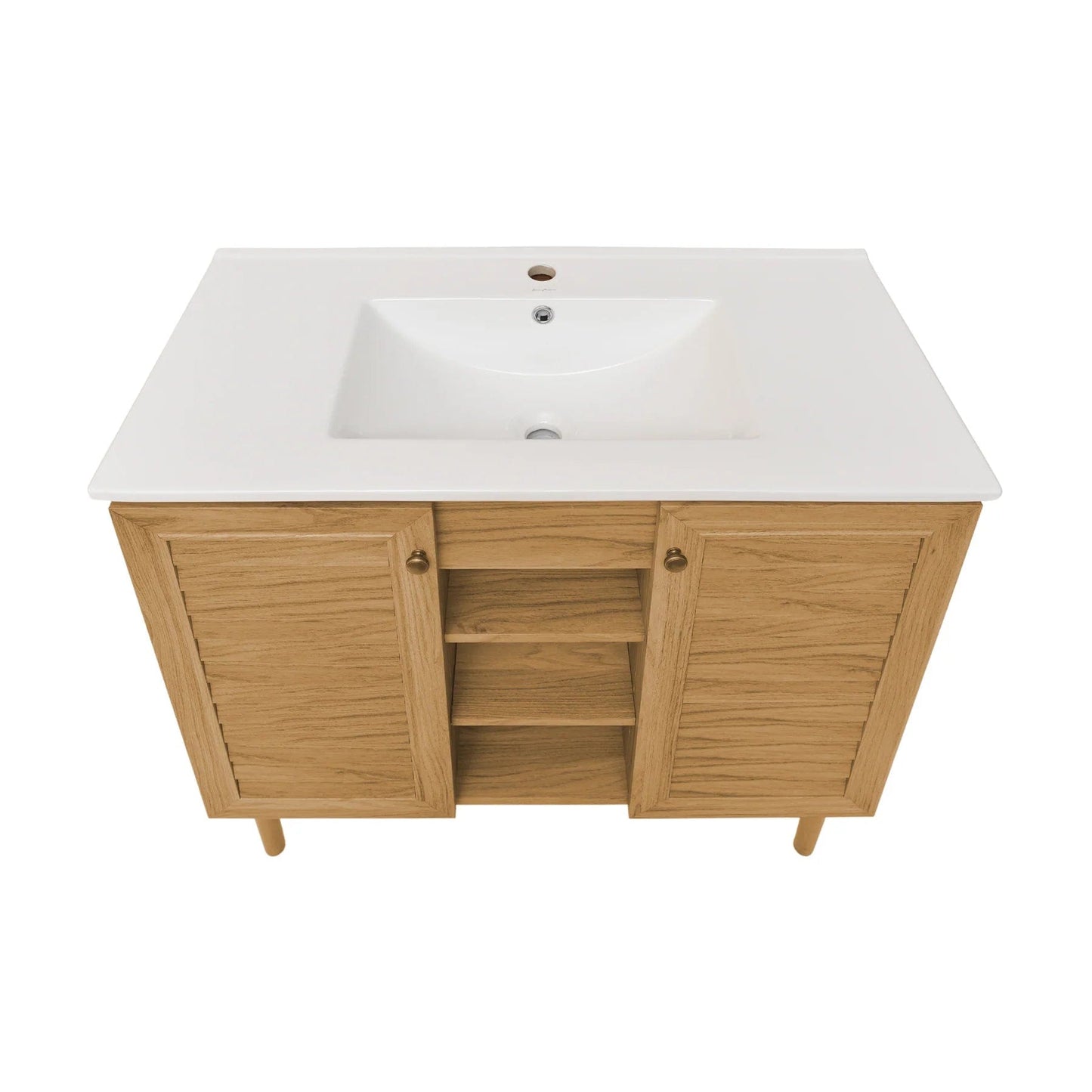 Swiss Madison Bron 36" Bathroom Vanity in Oak SM-BV374