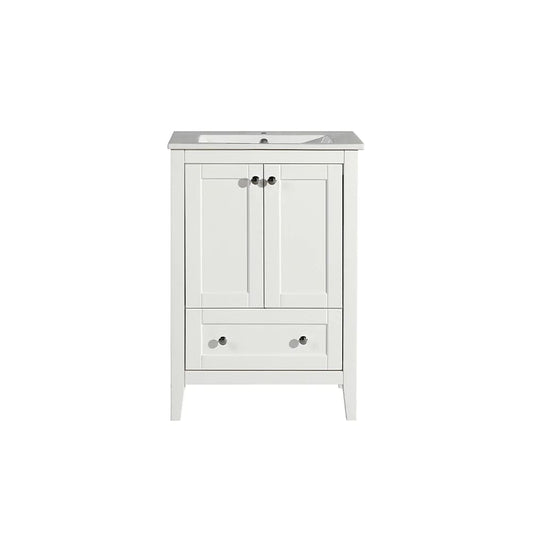 Swiss Madison Cannes 24 Single, Two Doors, One Drawer, Bathroom Vanity SM-BV412