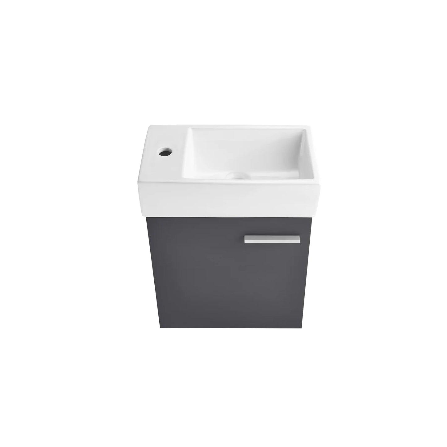 Swiss Madison Colmer 18" Wall-Mounted Bathroom Vanity