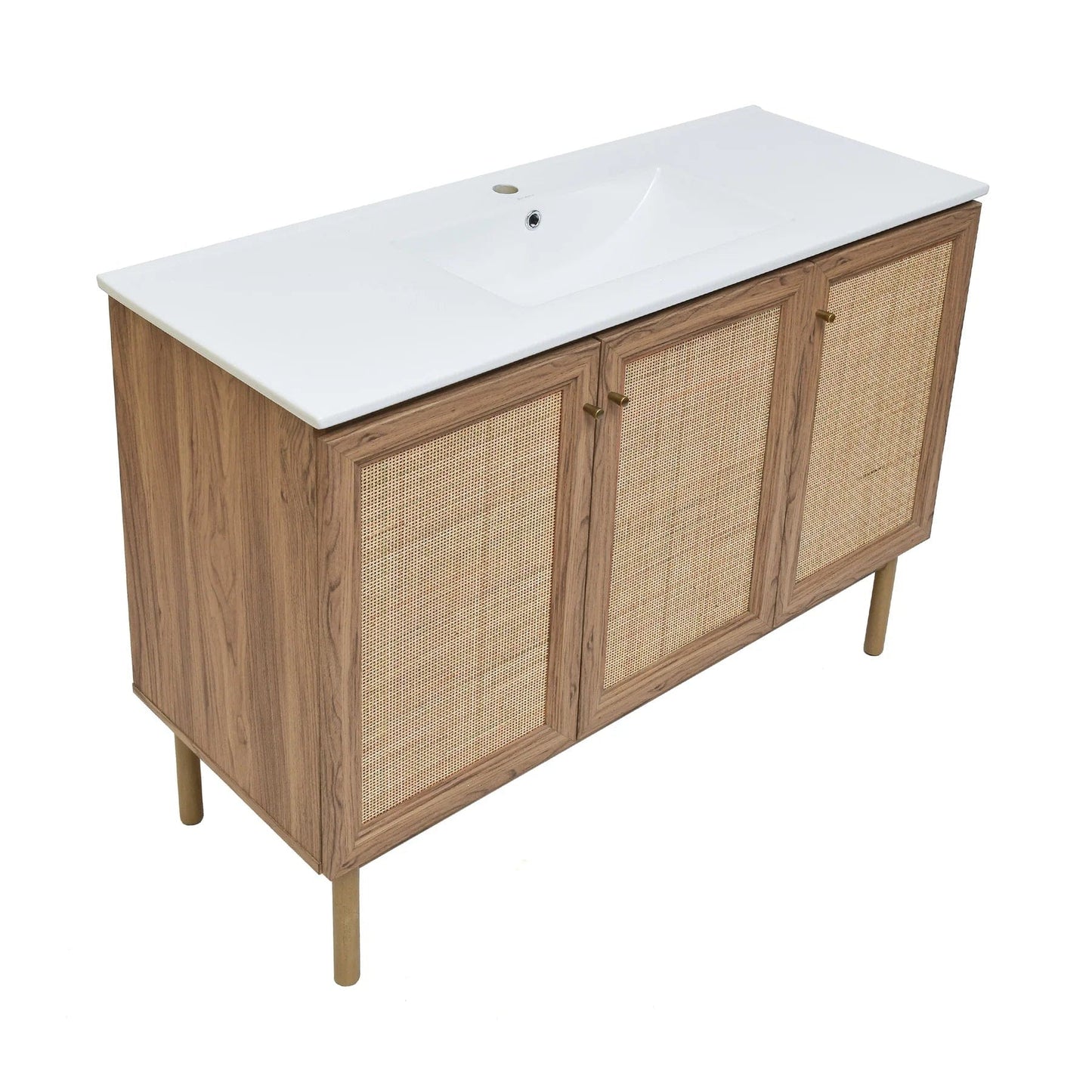 Swiss Madison Classé 48" Bathroom Vanity in Oak