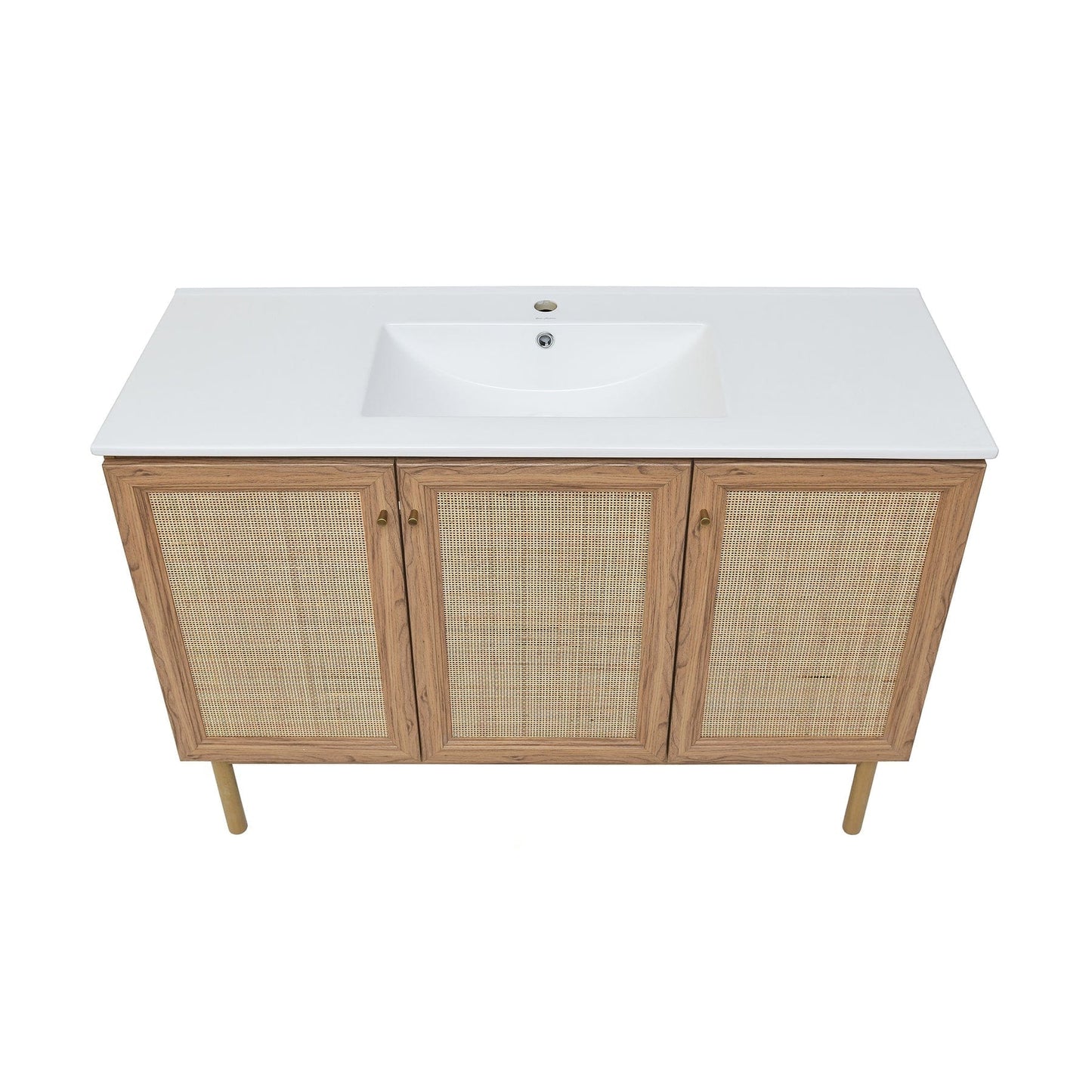 Swiss Madison Classé 48" Bathroom Vanity in Oak