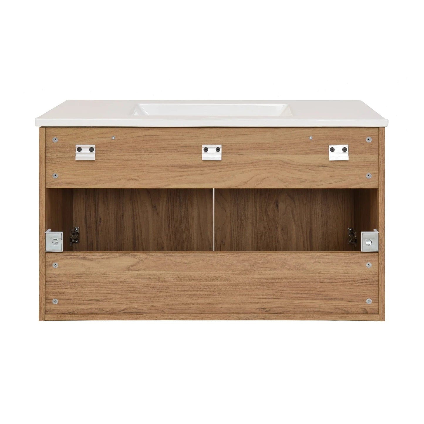 Swiss Madison Classé 36" Wall-Mounted Bathroom Vanity in Oak SM-BV667