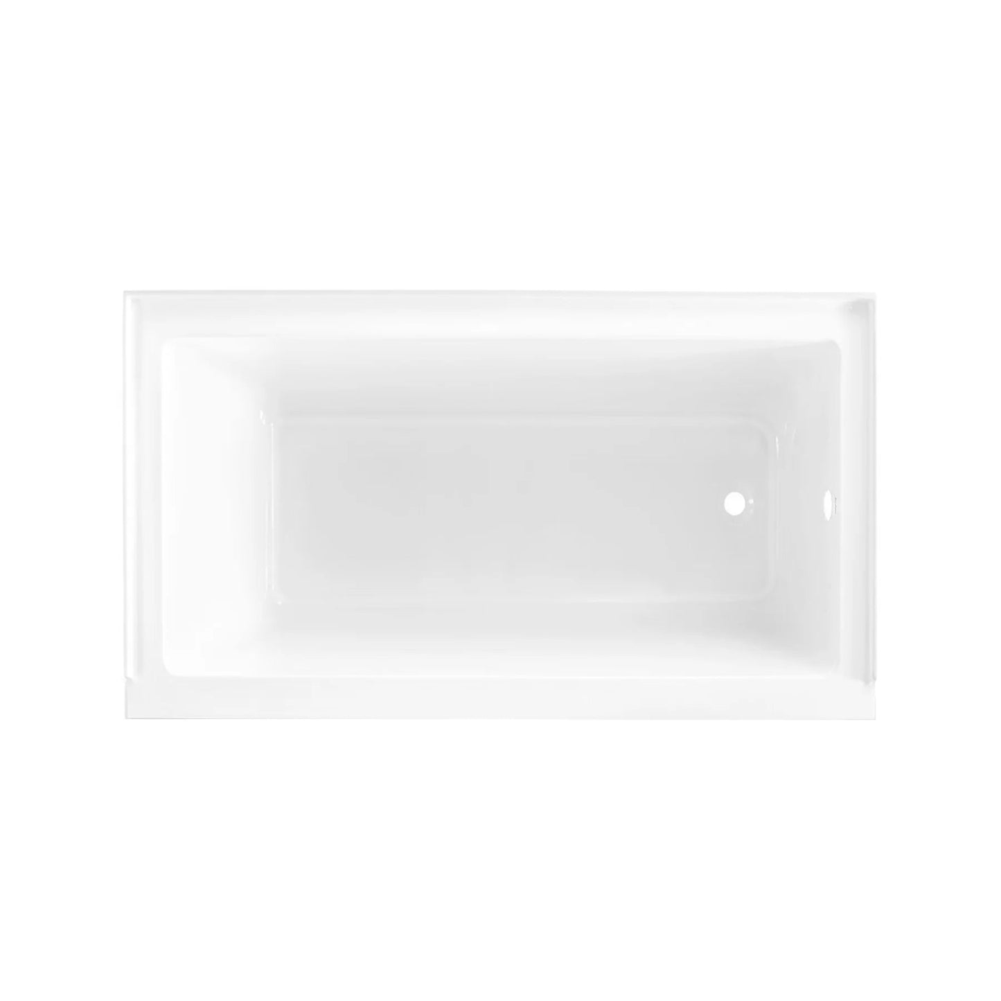 Swiss Madison Voltaire 60" X 30" Alcove Bathtub White