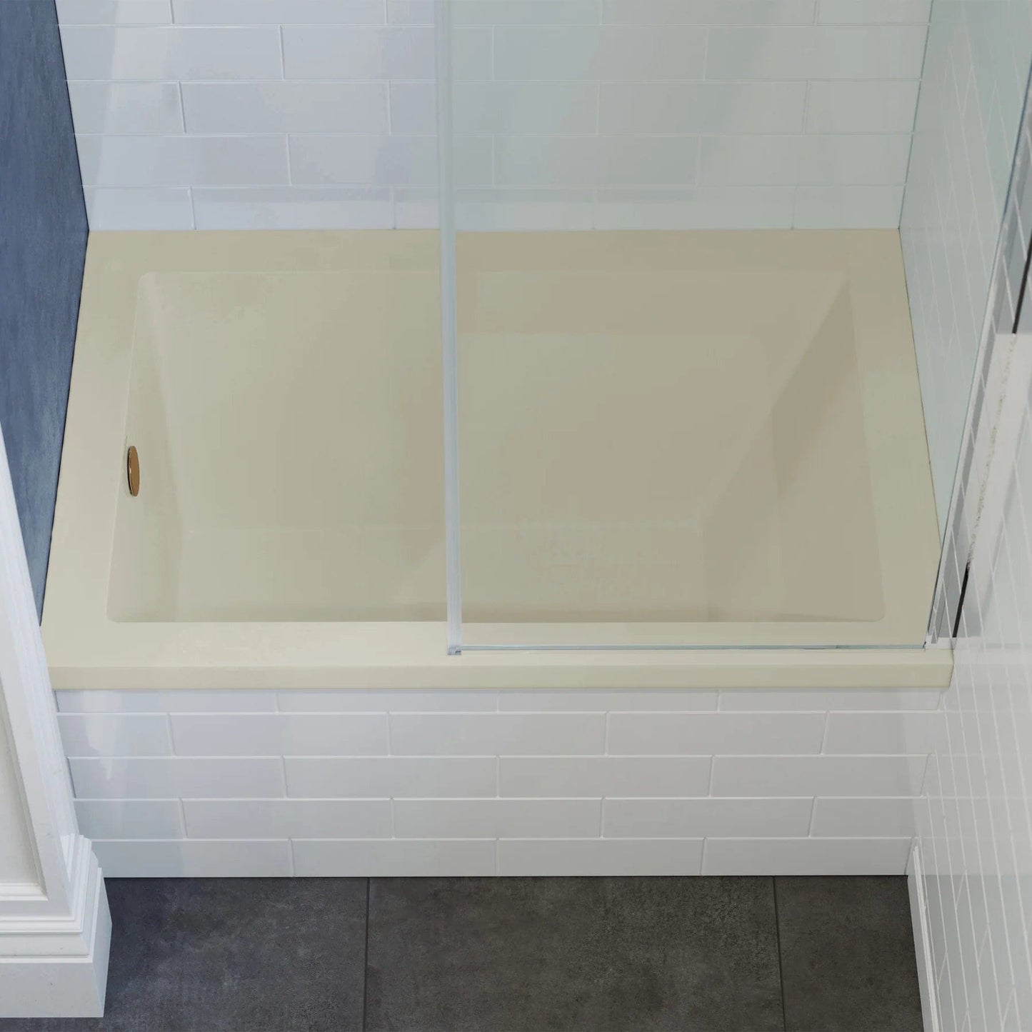 Swiss Madison Voltaire 48" X 32" Alcove Bathtub