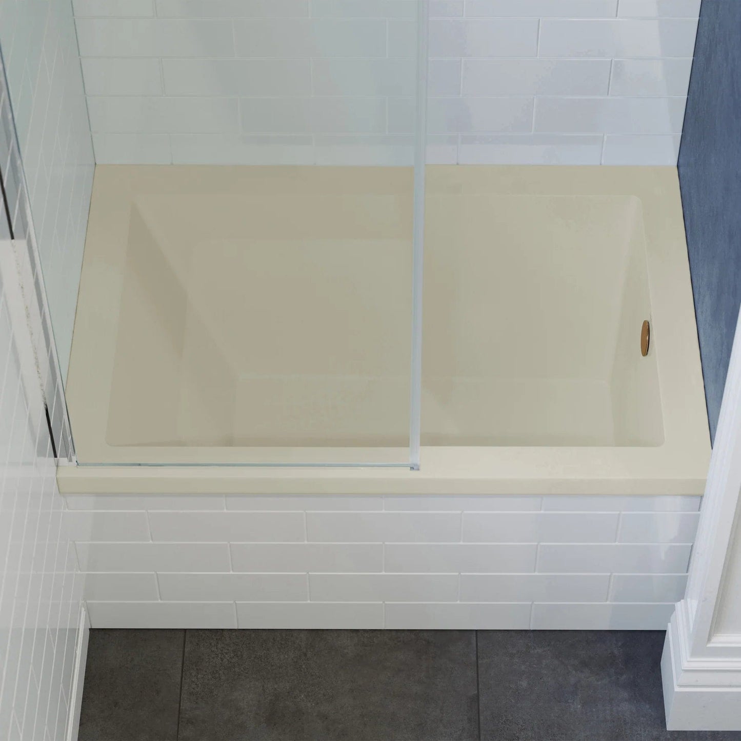 Swiss Madison Voltaire 48" X 32" Alcove Bathtub