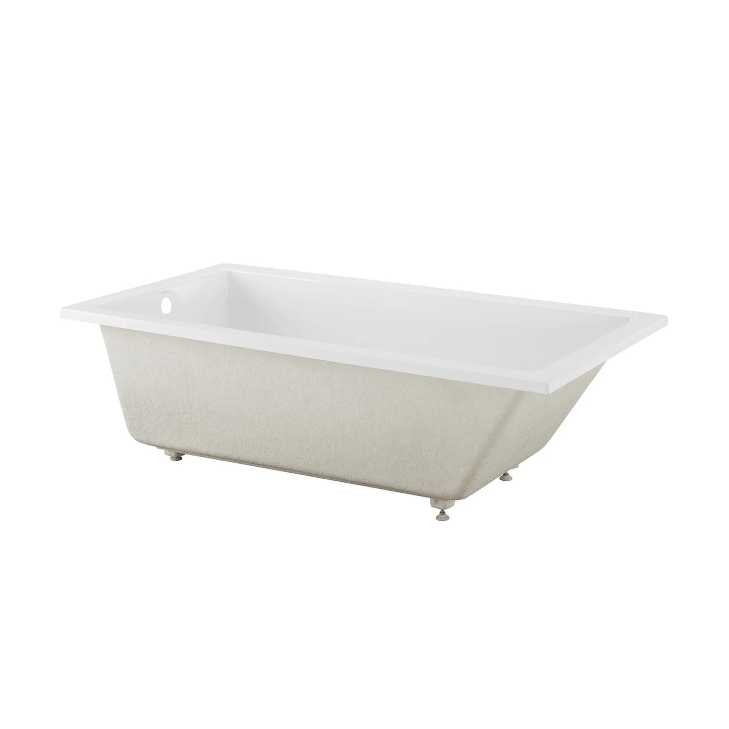 Swiss Madison Voltaire 72" x 36" Reversible Drain Drop-In Bathtub SM-DB567