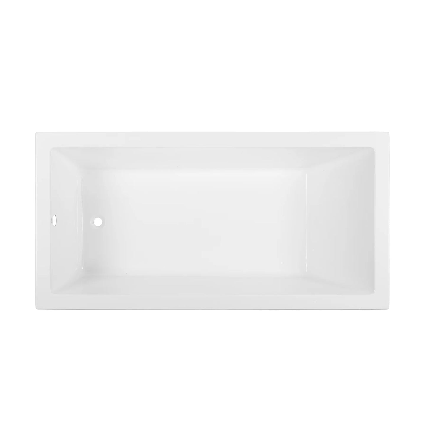 Swiss Madison Voltaire 72" x 36" Reversible Drain Drop-In Bathtub SM-DB567