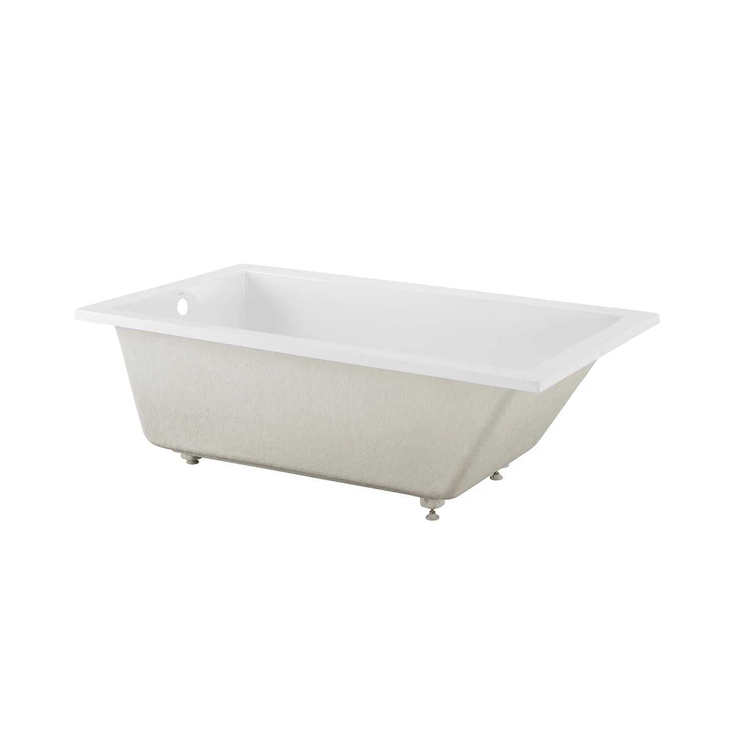 Swiss Madison Voltaire 66 "x 36" Reversible Drain Drop-In Bathtub SM-DB568