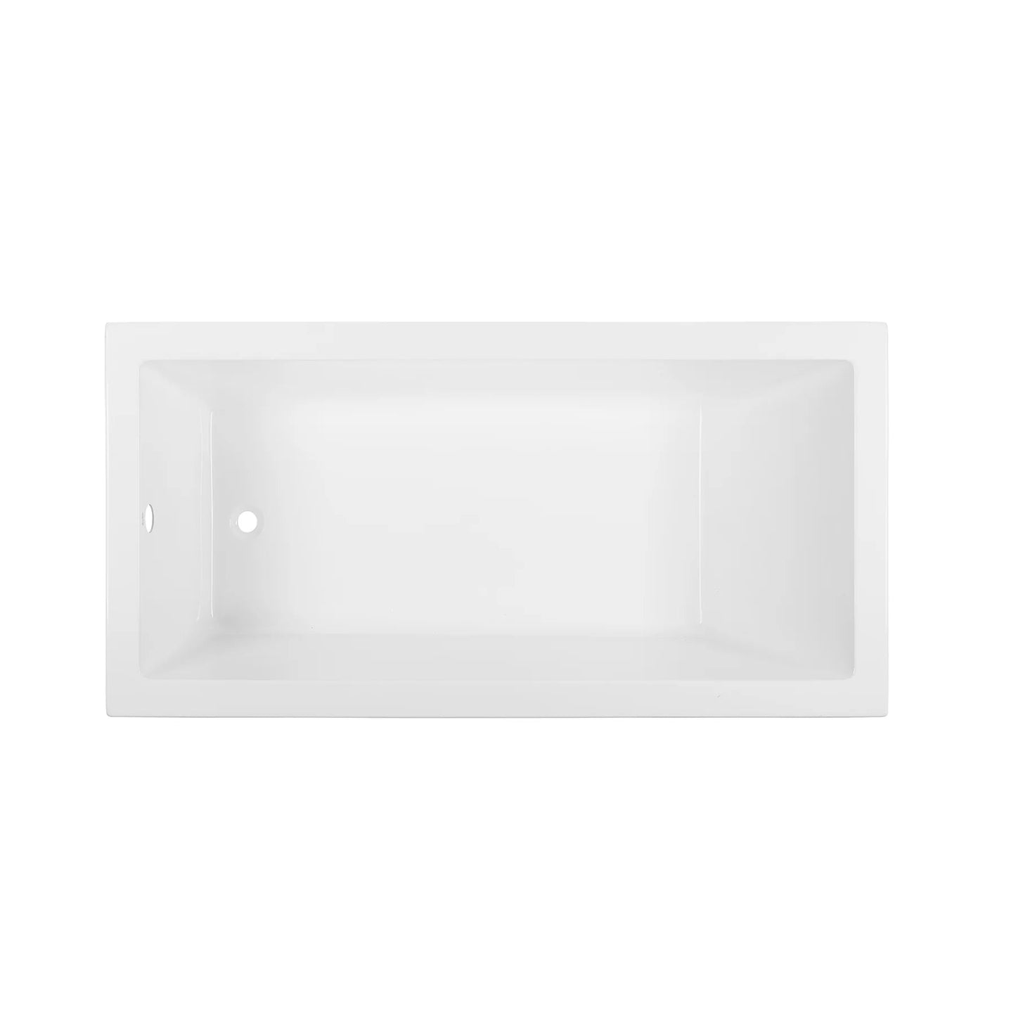 Swiss Madison Voltaire 60"x 30" Reversible Drain Drop-In Bathtub SM-DB569