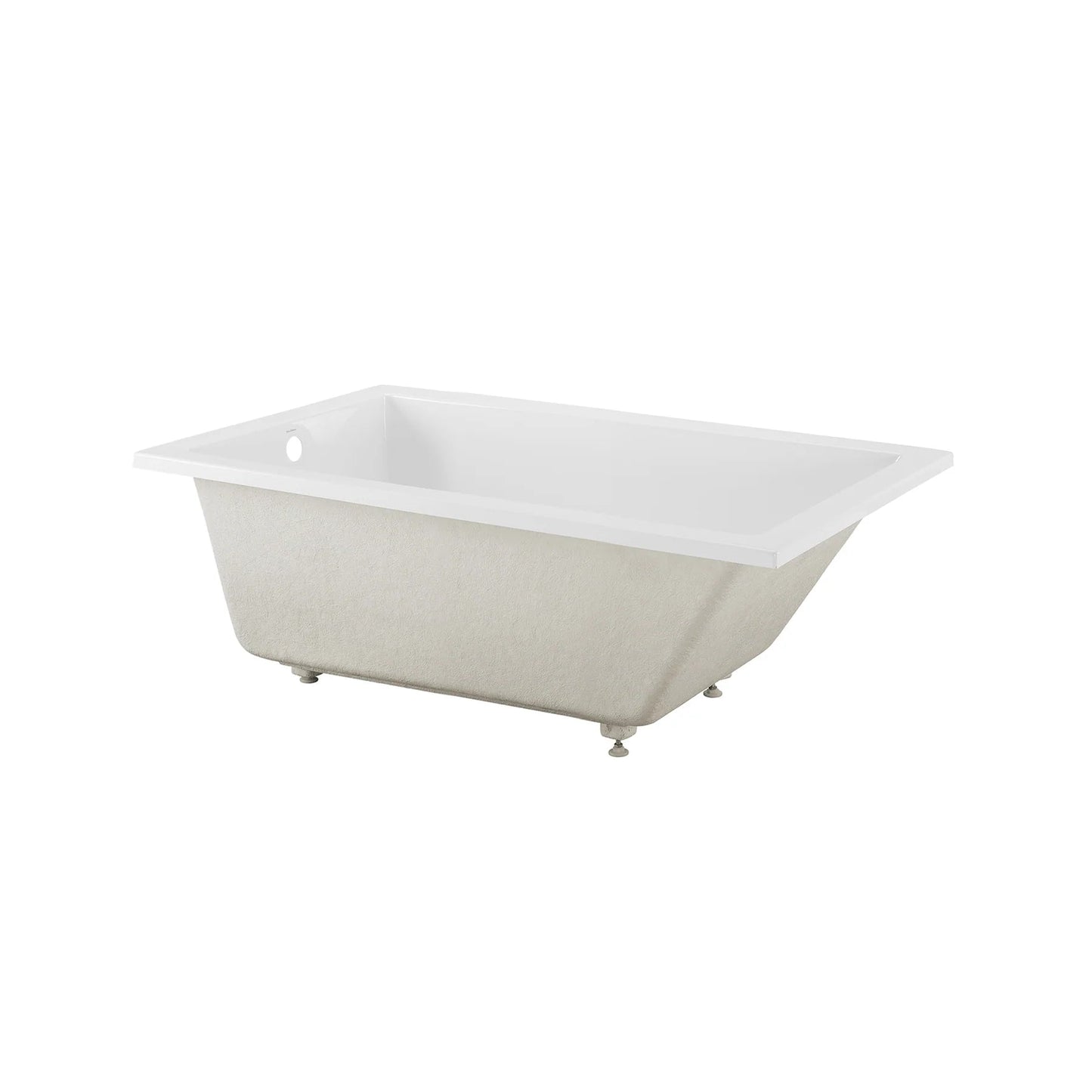 Swiss Madison Voltaire 60"x 36" Reversible Drain Drop-In Bathtub SM-DB570