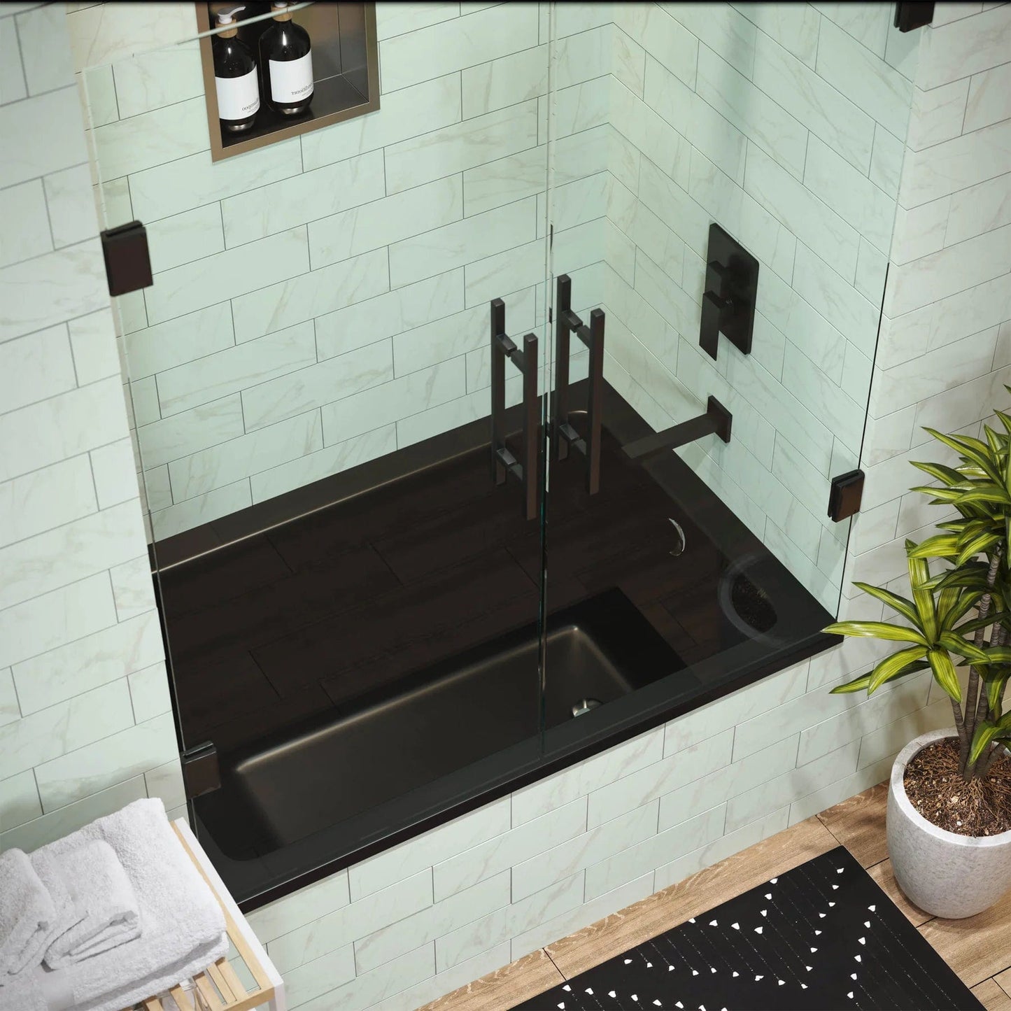 Swiss Madison Voltaire 54"x30" Reversible Drain Drop-In Bathtub