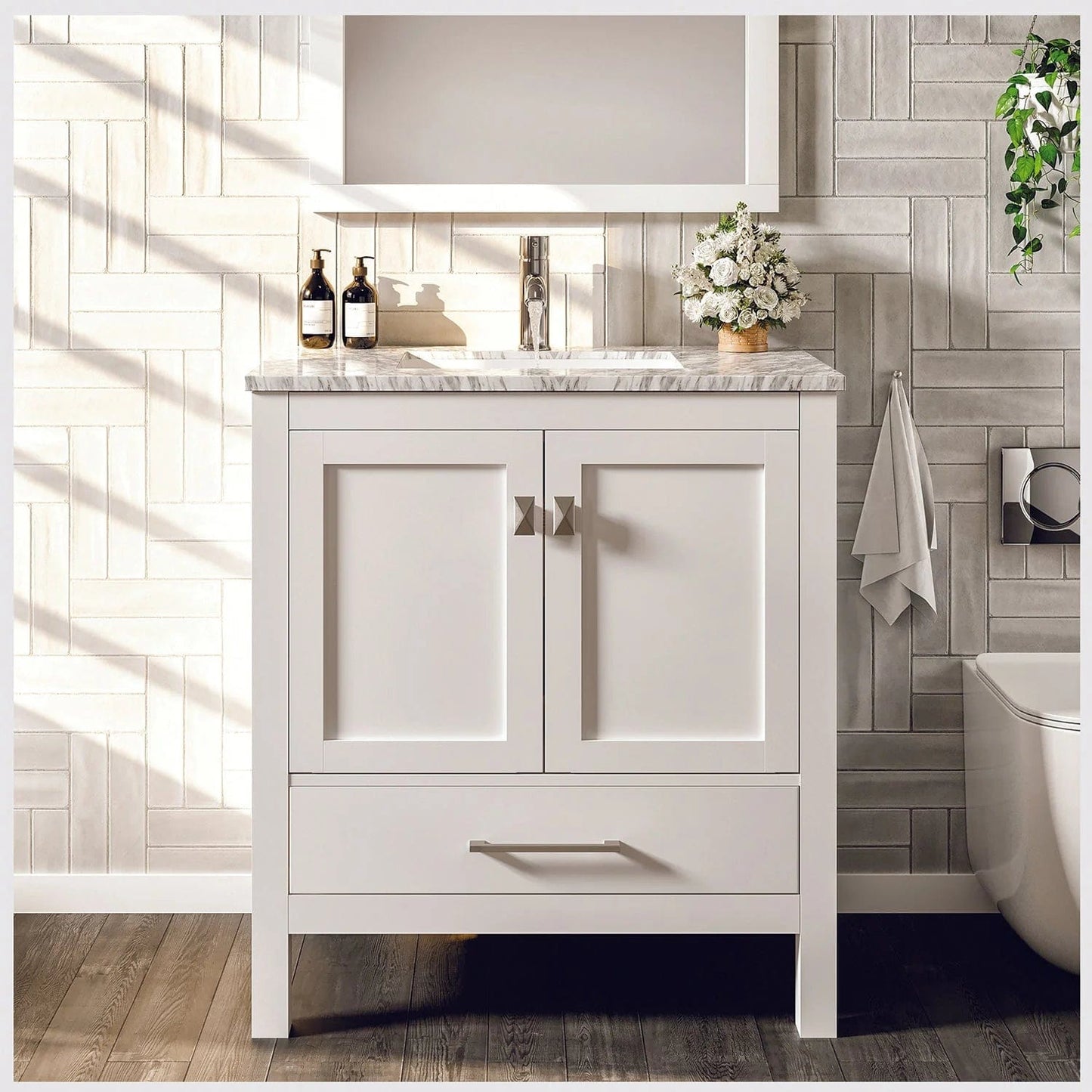 Eviva London 30 inch Transitional Bathroom Vanity