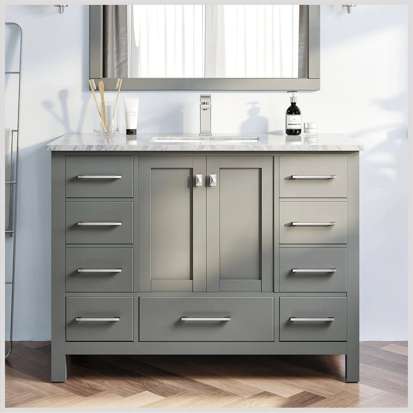 Eviva London 42 inch Transitional Bathroom Vanity