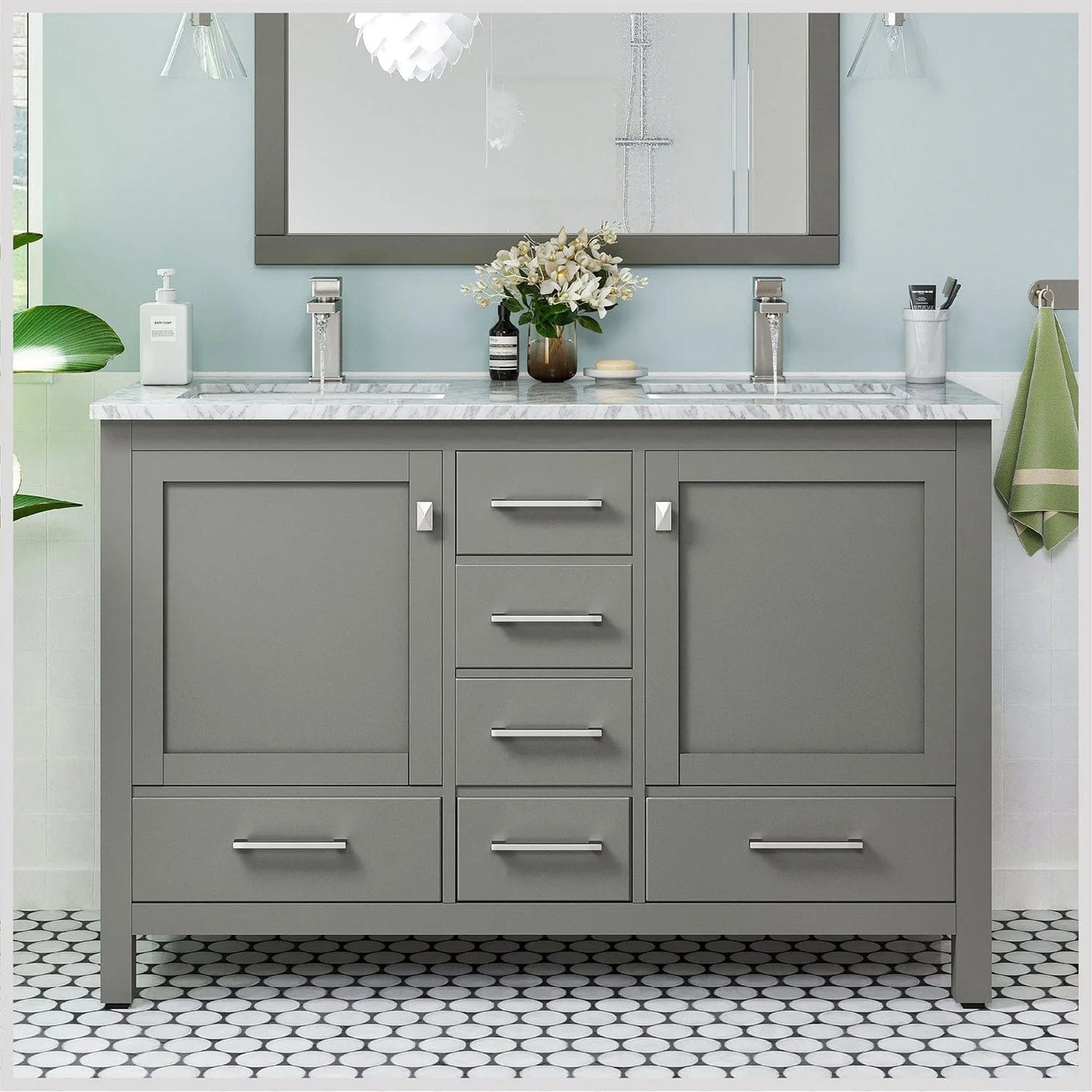 Eviva London 48" X 18" Transitional Bathroom Vanity