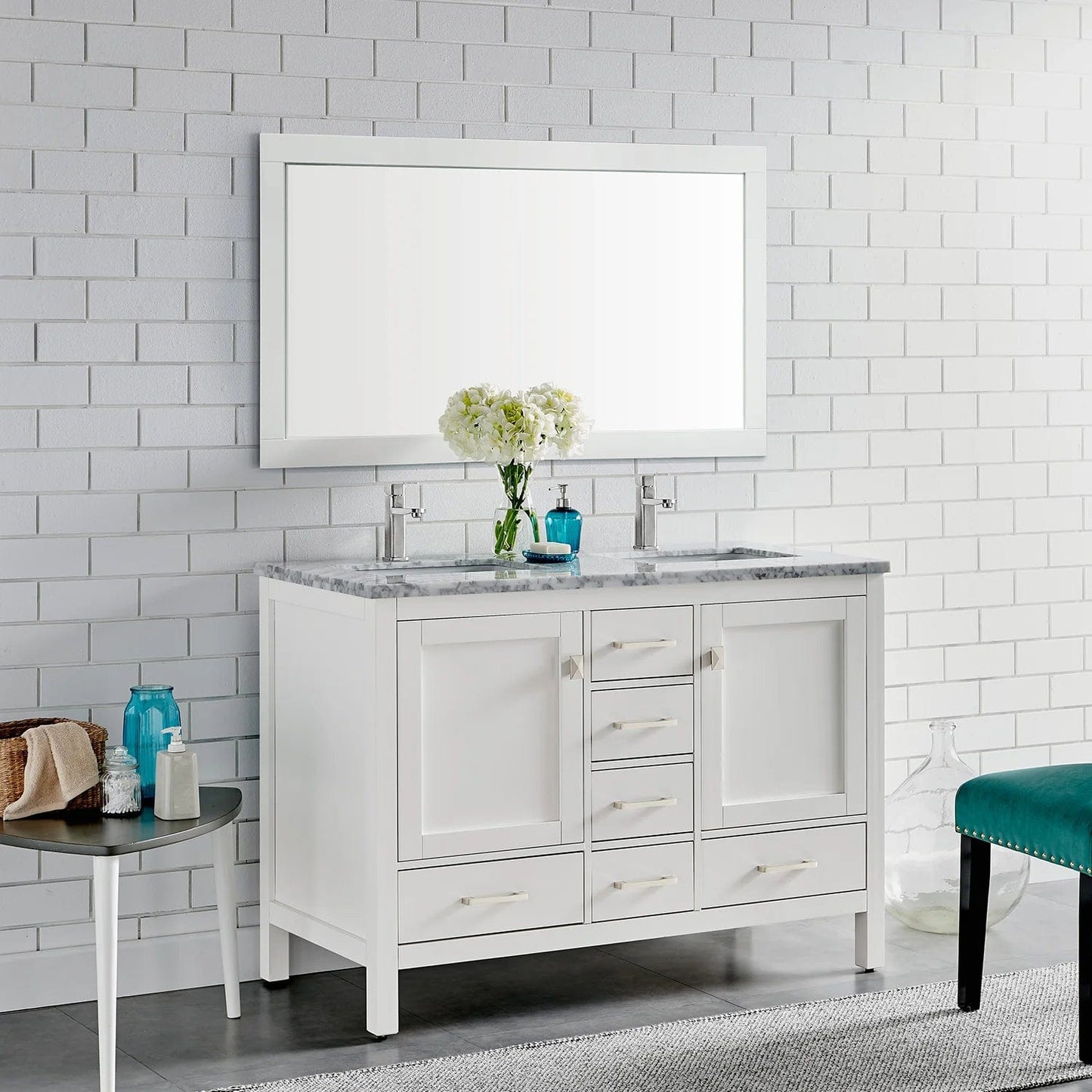 Eviva London 48" X 18" Transitional Bathroom Vanity