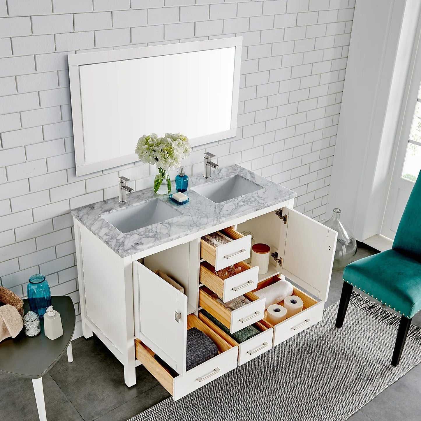 Eviva London 48" X 18" Transitional Bathroom Vanity