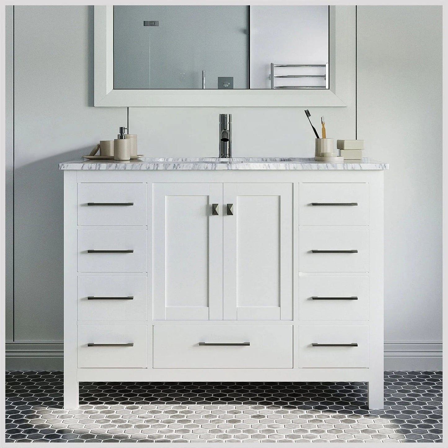 Eviva London 48 inch Transitional Bathroom Vanity