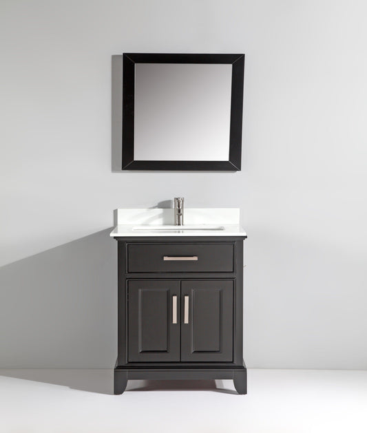 Vanity Art Genoa 30" Single Sink Bathroom Vanity Set