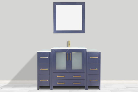 Vanity Art Brescia 48" Single Sink Modern Bathroom Vanity Combo Set