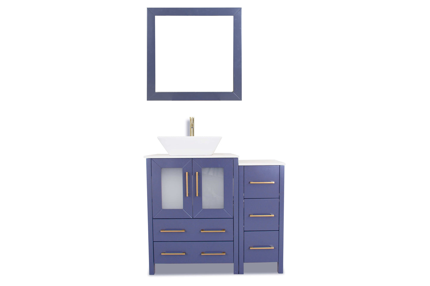 Vanity Art Ravenna 36" Single Sink Bathroom Vanity Combo Set