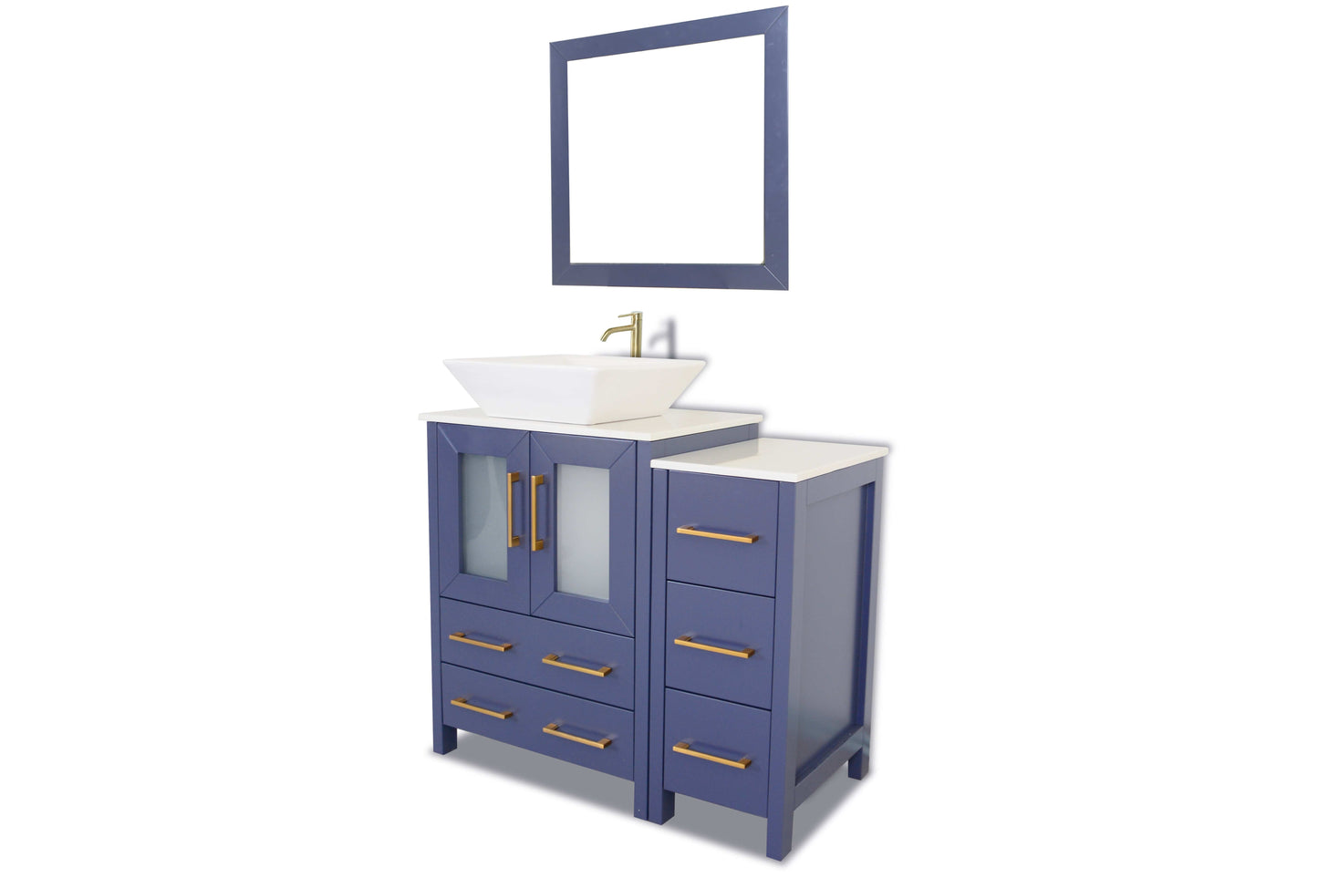 Vanity Art Ravenna 36" Single Sink Bathroom Vanity Combo Set