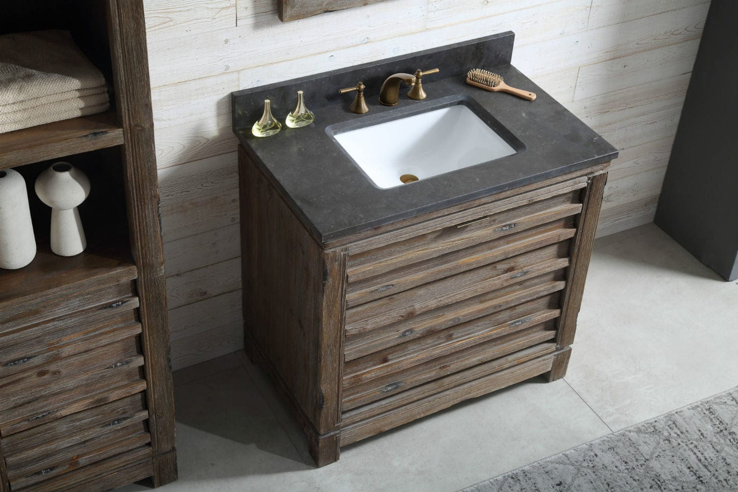 Legion Furniture 36" Wood Sink Vanity Match With Marble Wh 5136" Top -No Faucet WH8436