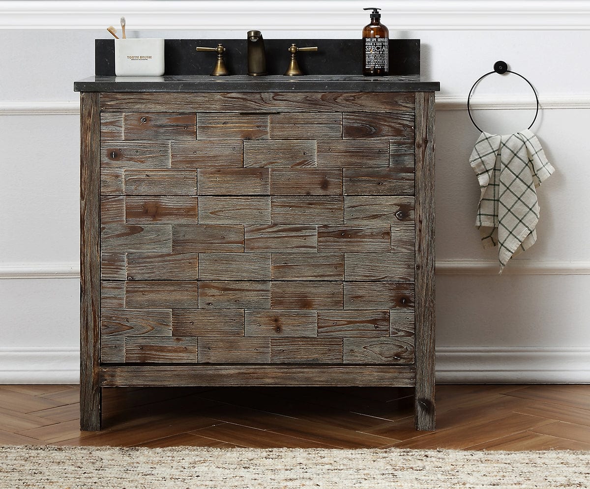 Legion Furniture 36" Wood Sink Vanity Match With Marble Wh 5136" Top -No Faucet WH8636