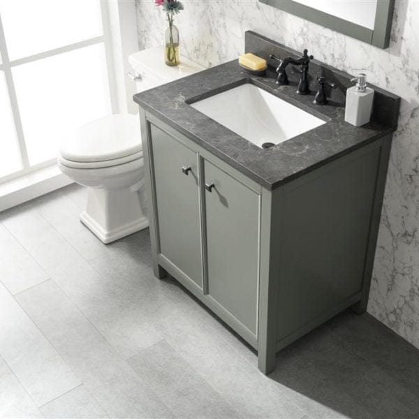 Legion Furniture 30" Sink Vanity Cabinet With Carrara White Top