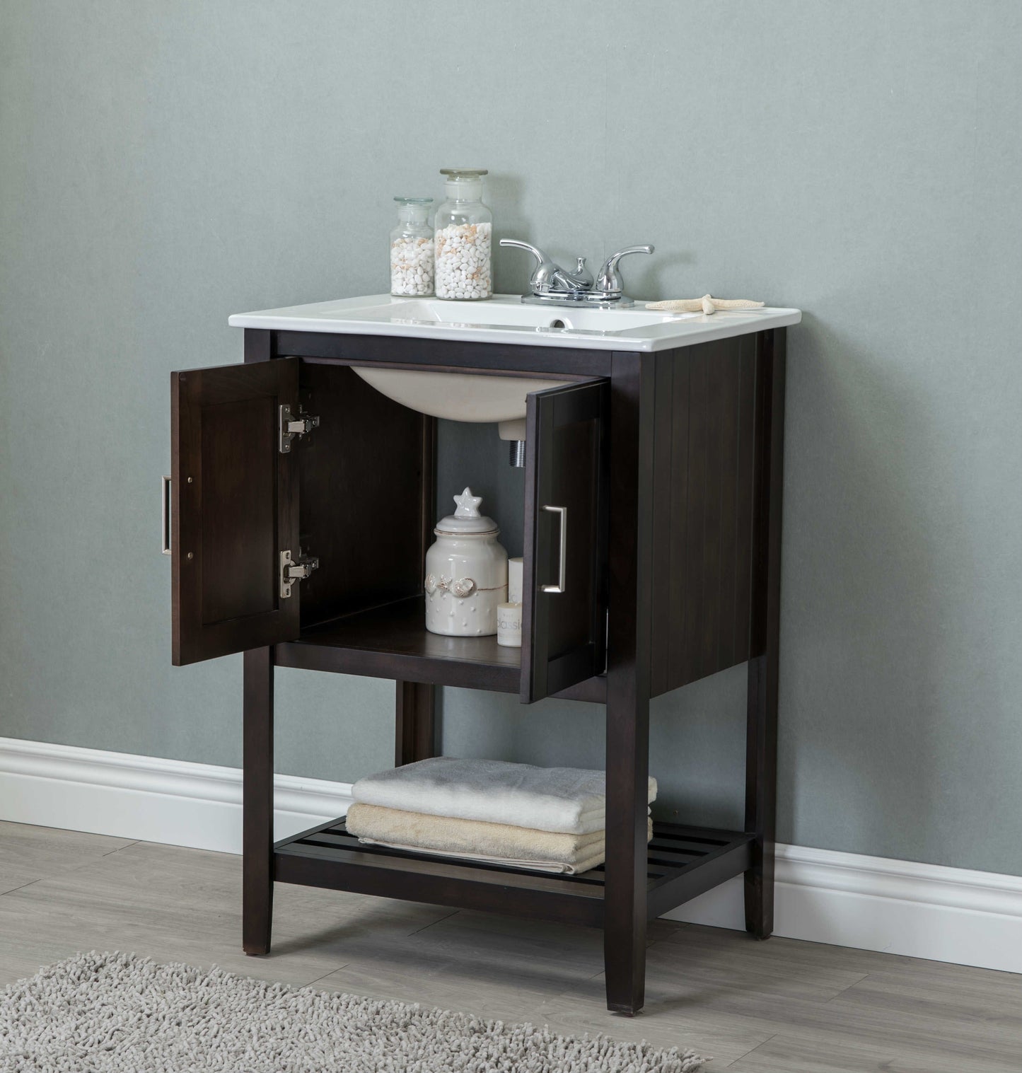 Legion Furniture 24" Sink Vanity Without Faucet WLF6020-C