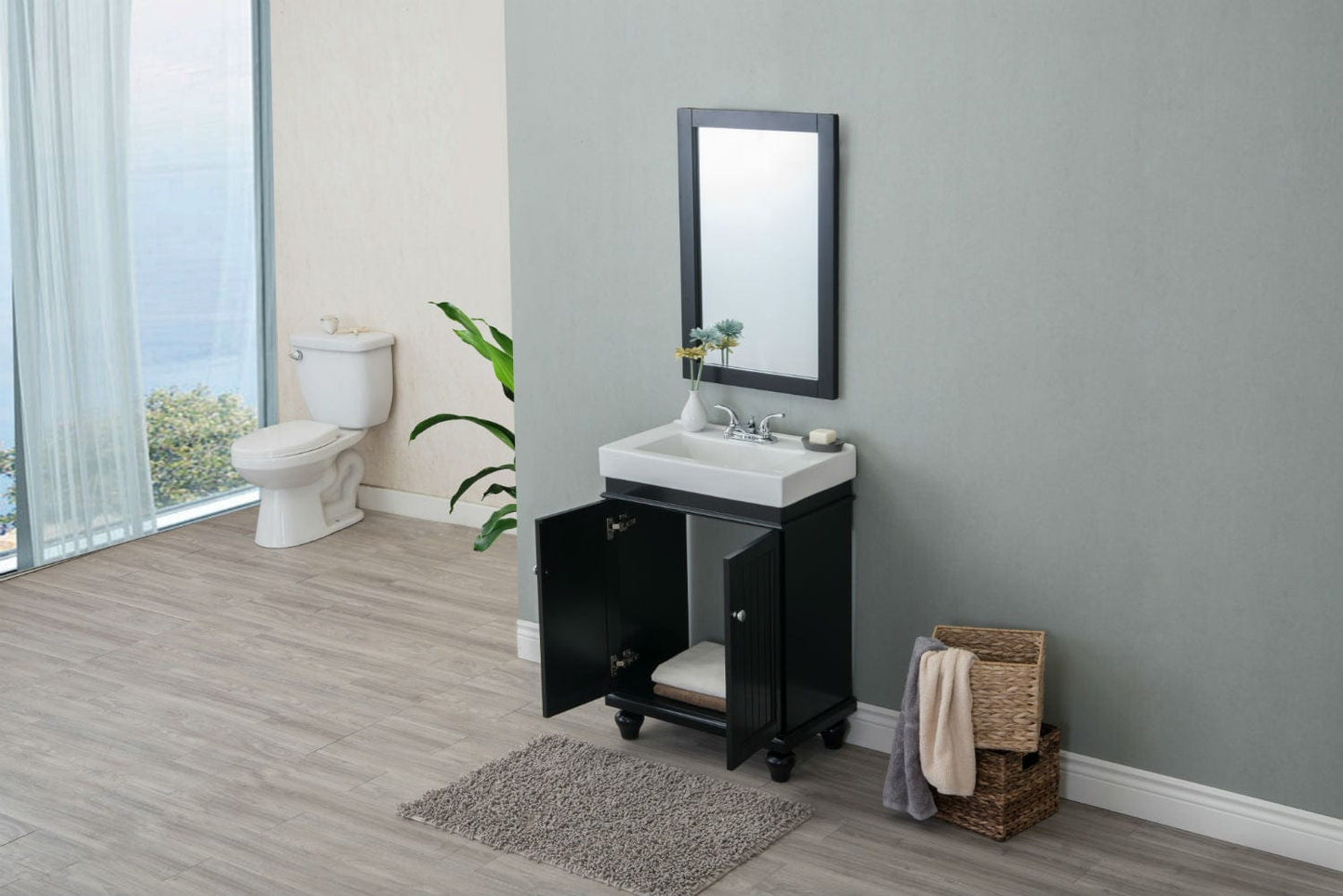 Legion Furniture 24" Espresso Sink Vanity WLF6028-E