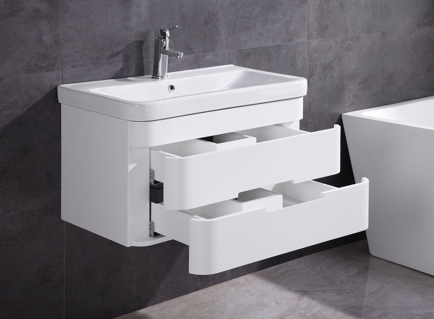 Legion Furniture Bathroom Vanity With Led Mirror- PVC